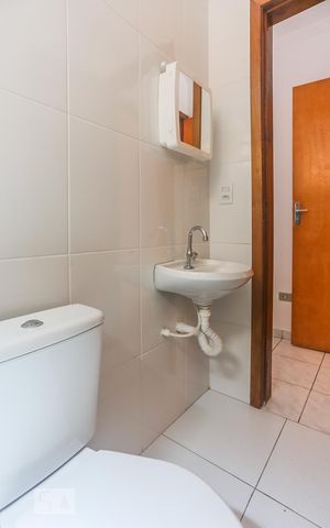 Studio para alugar com 15m², 1 quarto e sem vaga Studio para alugar com 15m², 1 quarto e sem vagaBanheiro Studio