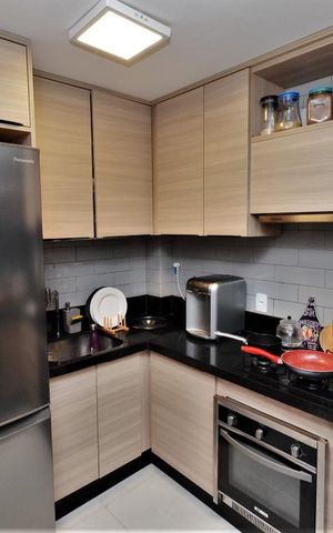 Apartamento à venda com 60m², 2 quartos e 1 vagaCozinha - Armários