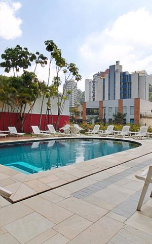 Apartamento para alugar com 50m², 1 quarto e 1 vaga Apartamento para alugar com 50m², 1 quarto e 1 vagaÁrea comum - Piscina