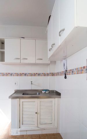 Studio à venda com 27m², 1 quarto e 1 vagaCozinha