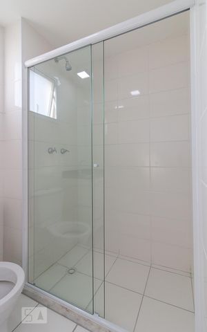 Apartamento à venda com 55m², 2 quartos e 1 vagaBanheiro quarto 2 suíte
