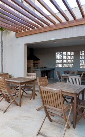 Apartamento à venda com 55m², 2 quartos e 1 vagaChurrasqueira