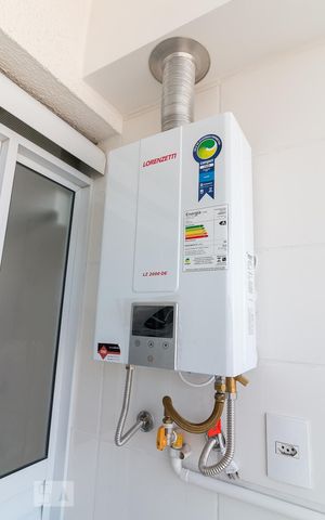 Apartamento à venda com 55m², 2 quartos e 1 vagaÁrea de serviço - aquecedor à gás