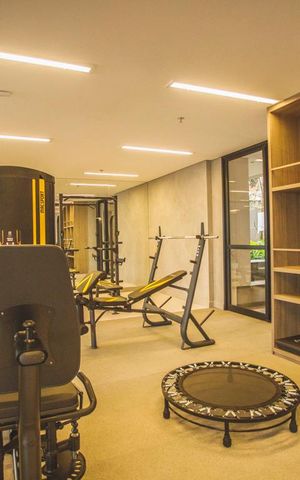 Studio à venda com 25m², 1 quarto e sem vaga Studio à venda com 25m², 1 quarto e sem vagaÁrea comum - Academia
