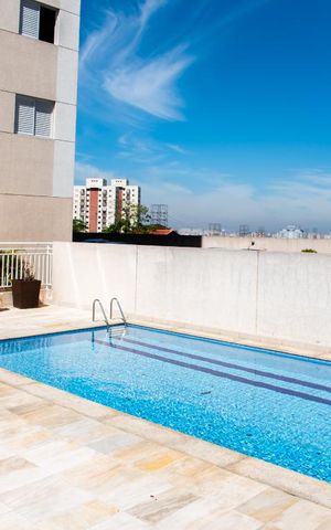 Apartamento à venda com 56m², 2 quartos e 1 vaga Apartamento à venda com 56m², 2 quartos e 1 vagaÁrea comum - Piscina