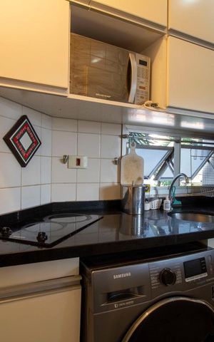 Apartamento à venda com 43m², 1 quarto e 1 vagaCozinha