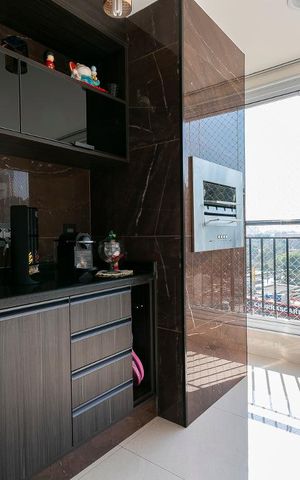 Apartamento à venda com 70m², 3 quartos e 1 vagaVaranda Gourmet