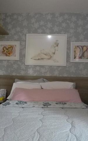 Apartamento à venda com 54m², 2 quartos e 1 vagaQuarto 2