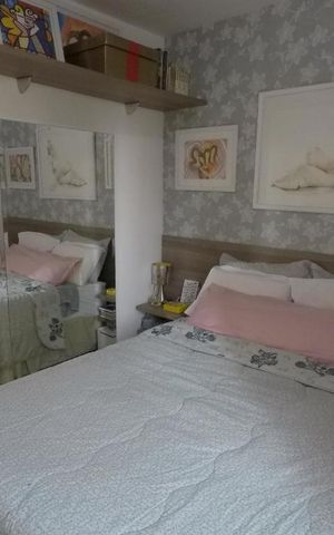 Apartamento à venda com 54m², 2 quartos e 1 vagaQuarto 2