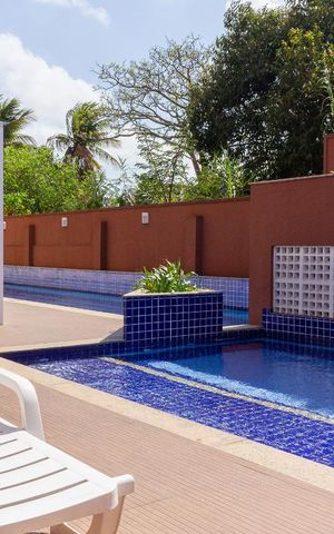 Apartamento para alugar com 35m², 1 quarto e 1 vaga Apartamento para alugar com 35m², 1 quarto e 1 vagaÁrea comum - Piscina