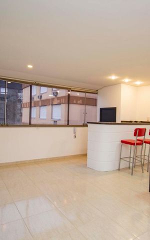 Apartamento à venda com 86m², 2 quartos e 1 vaga Salão de festas com churrasqueira 