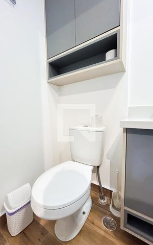Apartamento à venda com 22m², 1 quarto e sem vaga Apartamento à venda com 22m², 1 quarto e sem vagaBanheiro