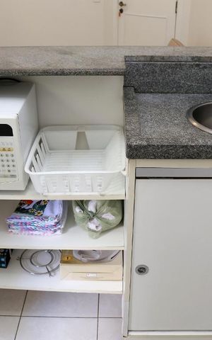 Studio à venda com 35m², 1 quarto e 1 vagaCozinha