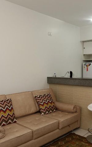 Studio à venda com 35m², 1 quarto e 1 vagaSala/Cozinha
