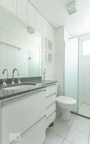 Apartamento à venda com 76m², 3 quartos e 2 vagasBanheiro Social