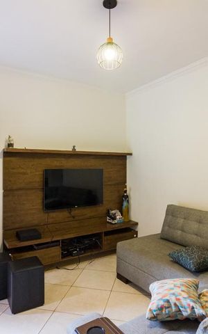 Casa à venda com 117m², 2 quartos e 3 vagasSala
