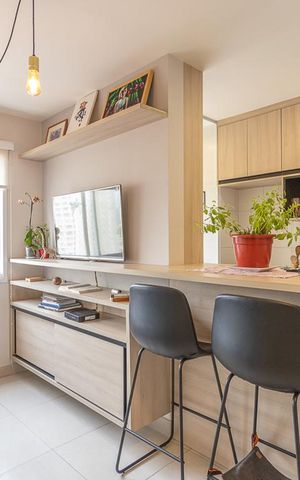 Apartamento à venda com 32m², 1 quarto e sem vagaSala