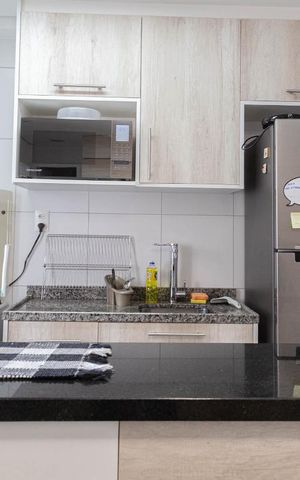 Apartamento à venda com 40m², 1 quarto e 1 vaga Apartamento à venda com 40m², 1 quarto e 1 vagaCozinha