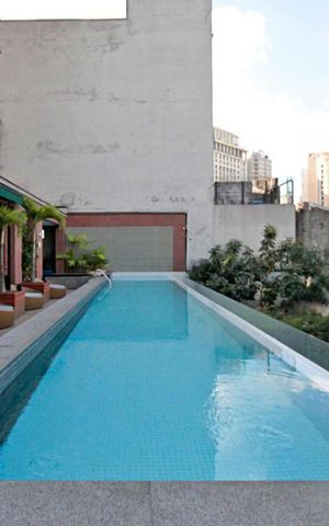 Apartamento à venda com 45m², 1 quarto e 1 vaga Apartamento à venda com 45m², 1 quarto e 1 vagaÁrea comum - Piscina