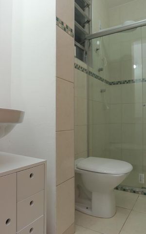 Apartamento à venda com 50m², 1 quarto e 1 vagaBanheiro Social