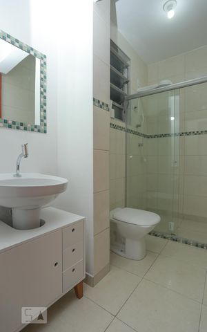 Apartamento à venda com 50m², 1 quarto e 1 vagaBanheiro Social