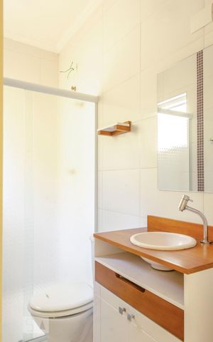 Casa à venda com 96m², 2 quartos e 1 vagaBanheiro da suíte 2
