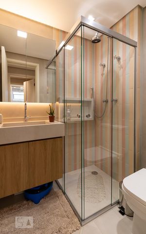 Apartamento à venda com 96m², 3 quartos e 2 vagasBanheiro