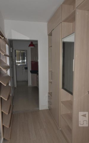 Apartamento para alugar com 40m², 1 quarto e sem vagaCloset