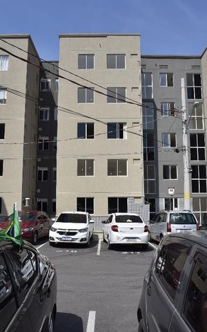 Apartamento à venda com 48m², 2 quartos e 1 vagaFachada do Bloco
