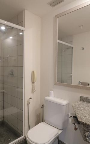 Studio à venda com 29m², 1 quarto e 1 vagaBanheiro