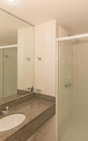 Studio à venda com 35m², 1 quarto e 1 vaga Studio à venda com 35m², 1 quarto e 1 vagaBanheiro