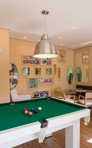 Apartamento à venda com 44m², 2 quartos e 1 vagaSalão de jogos