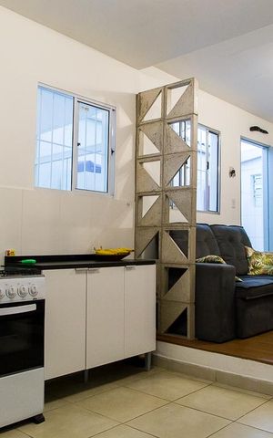 Casa à venda com 70m², 2 quartos e 2 vagasCozinha