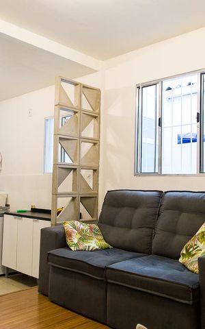 Casa à venda com 70m², 2 quartos e 2 vagasSala