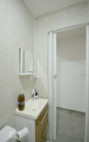 Apartamento à venda com 35m², 1 quarto e sem vaga Apartamento à venda com 35m², 1 quarto e sem vagaBanheiro