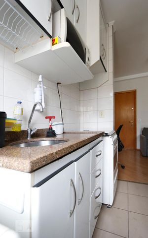 Apartamento para alugar com 37m², 1 quarto e 1 vagaCozinha e Área de Serviço