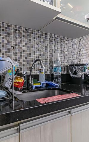 Apartamento à venda com 56m², 2 quartos e 1 vaga Apartamento à venda com 56m², 2 quartos e 1 vagaCozinha - Torneira