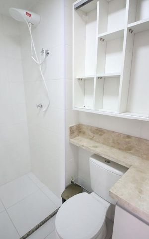 Apartamento à venda com 37m², 1 quarto e sem vagaBanheiro
