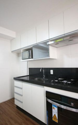 Apartamento à venda com 37m², 1 quarto e sem vagaCozinha 