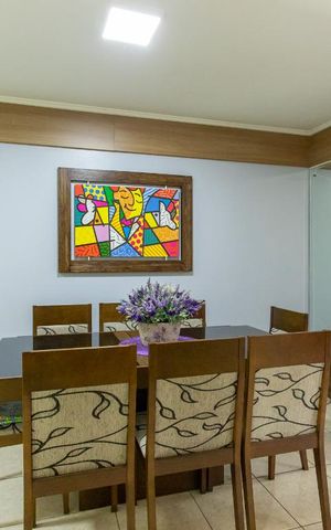 Casa de condomínio à venda com 70m², 3 quartos e 2 vagasSala de Jantar