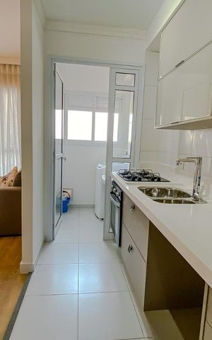 Apartamento à venda com 39m², 1 quarto e 1 vagaCozinha