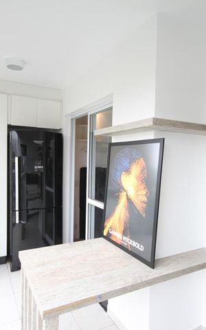 Apartamento à venda com 43m², 1 quarto e 1 vagaVaranda