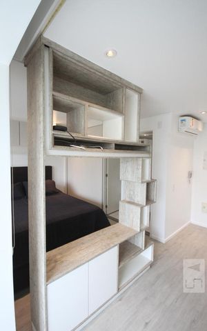 Apartamento à venda com 43m², 1 quarto e 1 vagaStudio