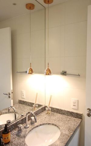 Apartamento à venda com 43m², 1 quarto e 1 vagaBanheiro