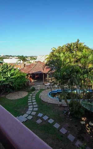 Casa para alugar com 500m², 5 quartos e 3 vagasSacada do Quarto 2