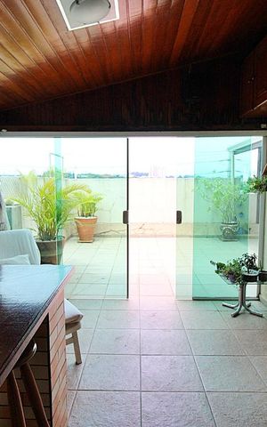 Apartamento para alugar com 110m², 3 quartos e 1 vagaEspaço da Churrasqueira 