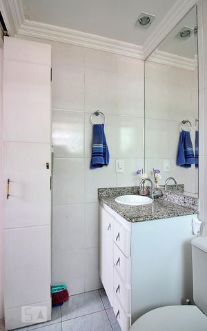 Apartamento para alugar com 110m², 3 quartos e 1 vagaBanheiro da Suíte