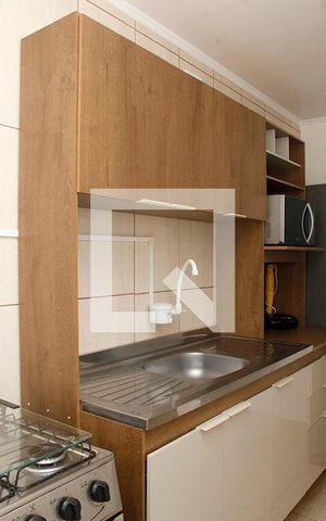Studio à venda com 32m², 1 quarto e sem vagaCozinha + Área de Serviço