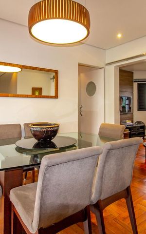 Apartamento à venda com 108m², 3 quartos e 2 vagas Apartamento à venda com 108m², 3 quartos e 2 vagasSala de Jantar