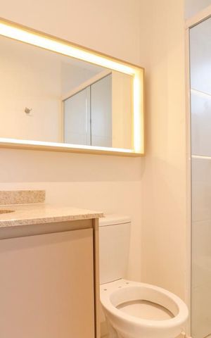 Apartamento para alugar com 60m², 2 quartos e 1 vagaBanheiro da Suíte
